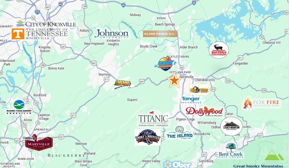 Primary Photo Of 1 Maggie Mac ln, Sevierville Land For Sale