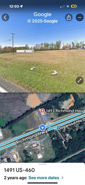 More Photos Of 1491 Richmond hwy, Spout Spring Land For Lease