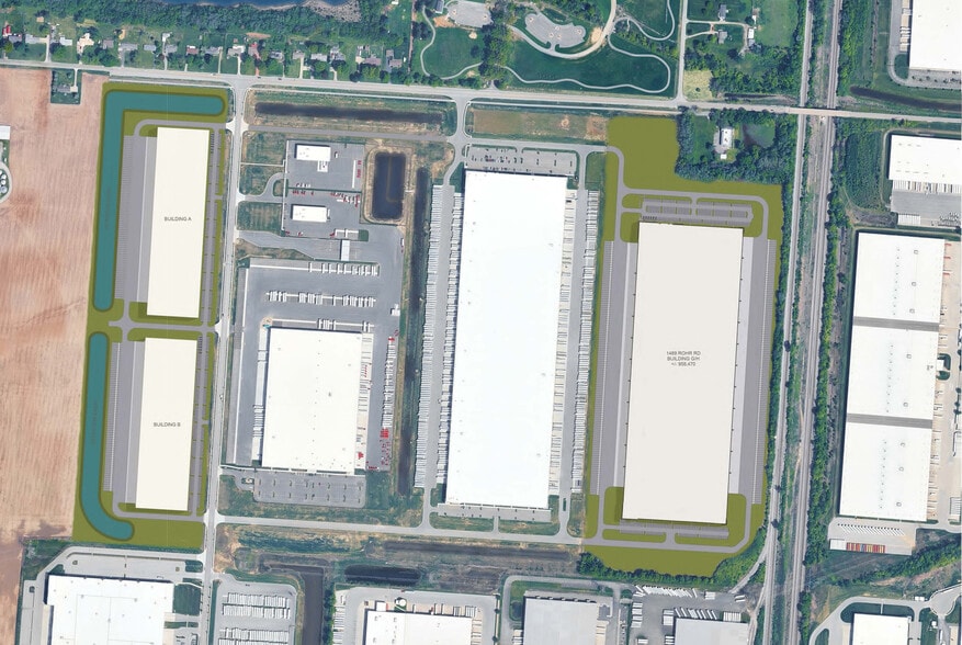 More Photos Of 1669 Rohr Rd, Lockbourne Distribution For Lease