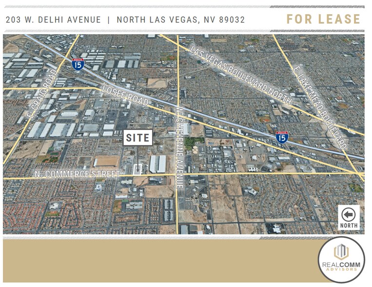More Photos Of 203 W Delhi, North Las Vegas Warehouse For Lease