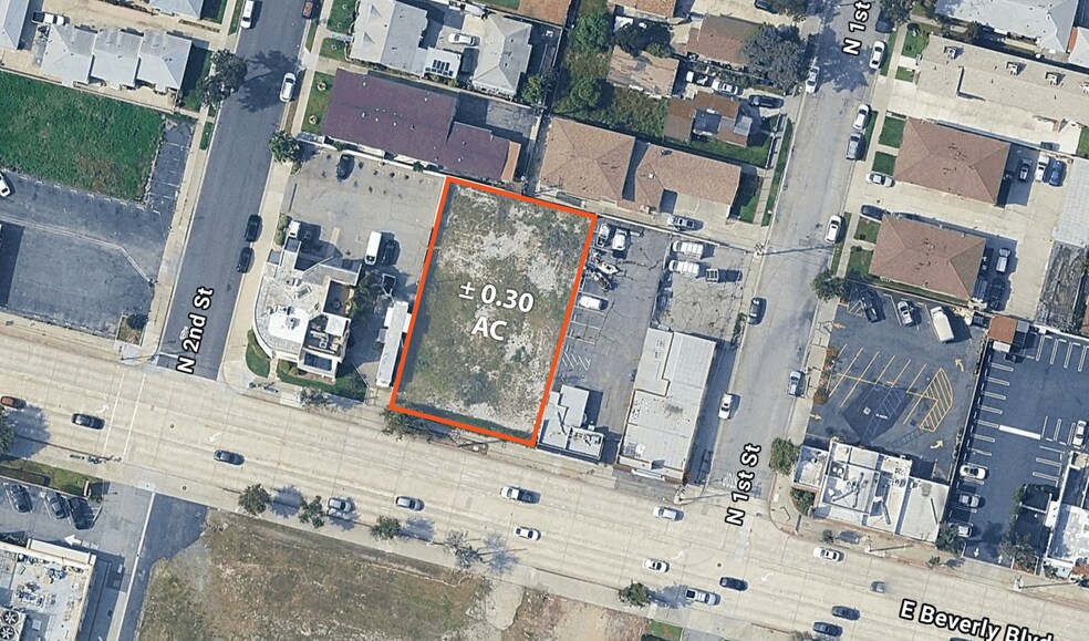 Primary Photo Of 108-116 W Beverly Blvd, Montebello Land For Sale