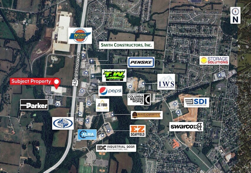 More Photos Of 2206 Oakland Pky, Columbia Distribution For Sale