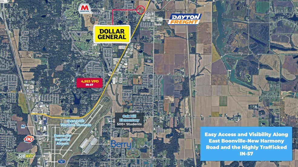 More Photos Of 4224 E Boonville New Harmony Rd, Evansville General Retail For Sale