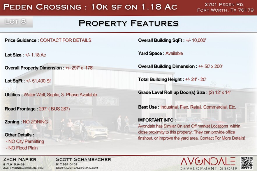 More Photos Of 2701 Peden Rd, Fort Worth Warehouse For Sale