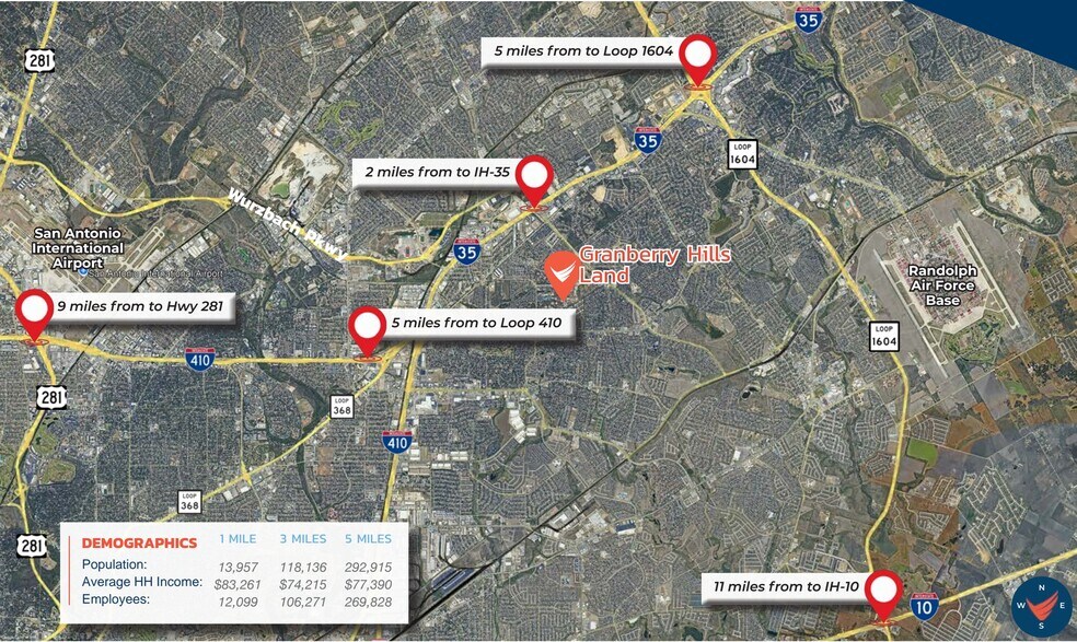 More Photos Of 6390 Granberry, San Antonio Land For Sale