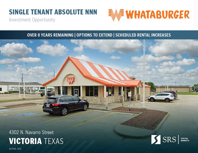 Primary Photo Of 4302 N Navarro St, Victoria Fast Food For Sale