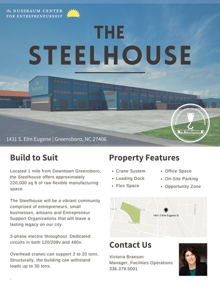 More Photos Of 1431 S Elm Eugene St, Greensboro Manufacturing For Lease