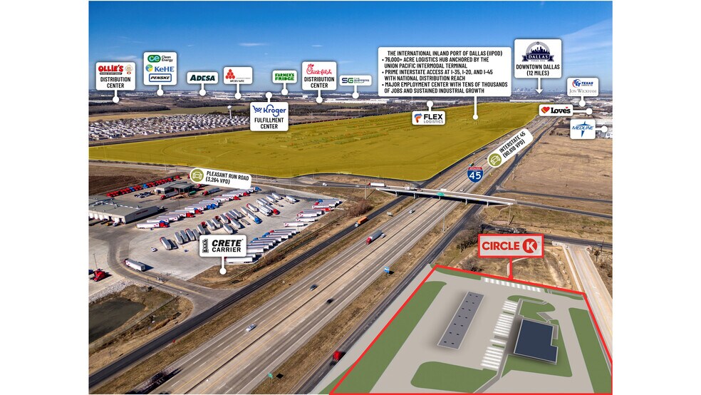 More Photos Of 4700 I-45, Wilmer Convenience Store For Sale