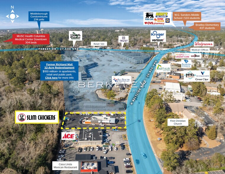 More Photos Of 2089 N Beltline Blvd, Columbia Fast Food For Sale