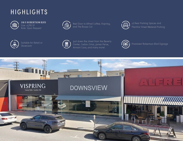 More Photos Of 316-318 S Robertson Blvd, Los Angeles General Retail For Lease