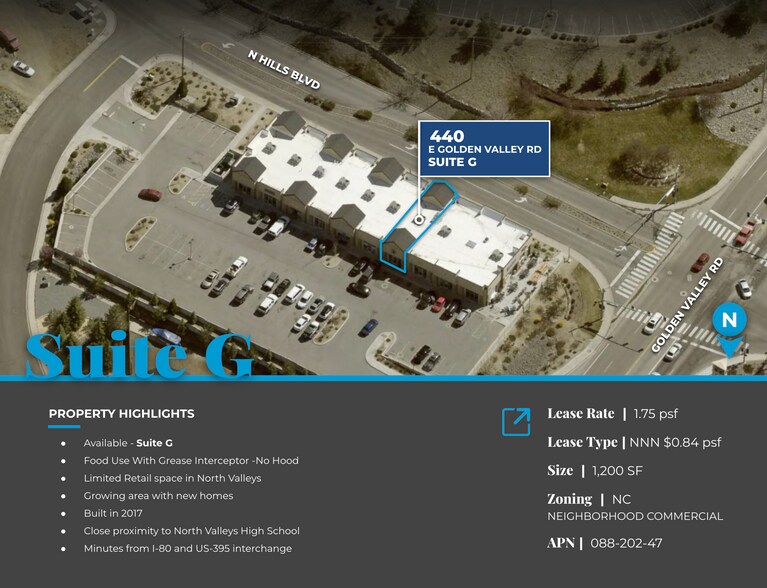 More Photos Of 440 E Golden Valley Rd, Reno Freestanding For Lease