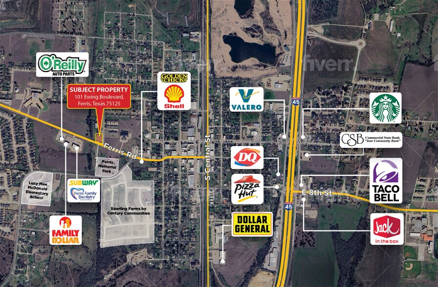 More Photos Of 101 Ewing St, Ferris Police Fire Station For Sale