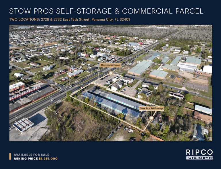 Primary Photo Of 2726 E 15th St, Panama City Self Storage For Sale