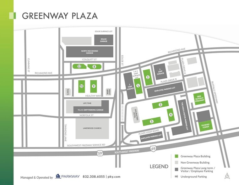 More Photos Of 2 Greenway Plz, Houston Office For Lease