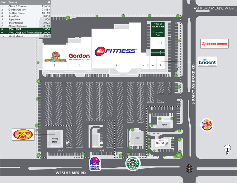 More Photos Of 12523-12589 Westheimer Rd, Houston Unknown For Lease