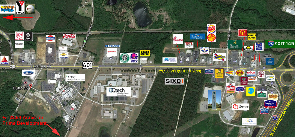 Primary Photo Of 00 Cook Rd. 22.62 AC, Orangeburg Land For Sale