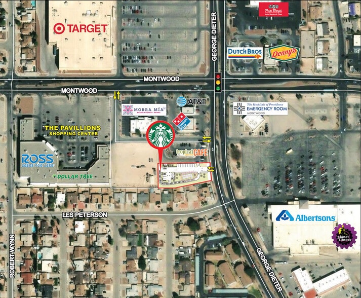 More Photos Of 1881 George Dieter dr, El Paso Fast Food For Sale