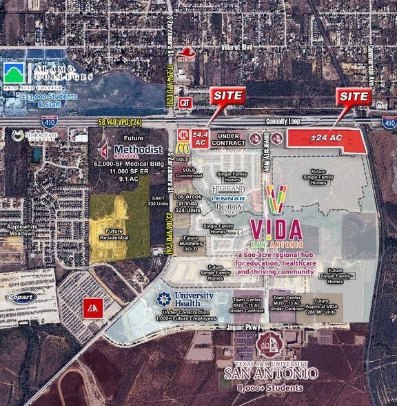 More Photos Of Loop 410 South @ Zarzamora St, San Antonio Land For Sale