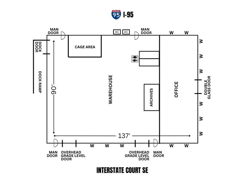 More Photos Of 240 SE Interstate Ct, Palm Bay Warehouse For Sale