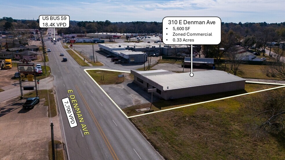 More Photos Of 310 E Denman Ave, Lufkin Storefront Retail Office For Sale