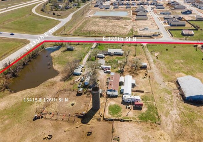 More Photos Of 13415 E 126th St N, Collinsville Land For Sale