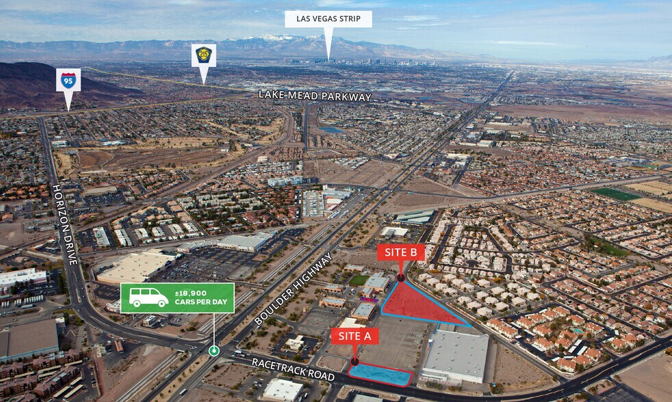 Primary Photo Of S. Racetrack Road and Sausalito Drive, Henderson Land For Sale
