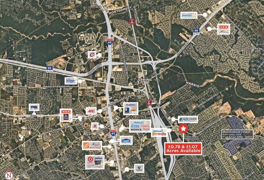 More Photos Of Aldine Westfield Rd @ Cypresswood Dr, Spring Land For Sale