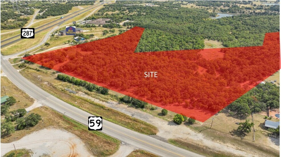 More Photos Of 1215 Highway 59 S, Bowie Land For Sale