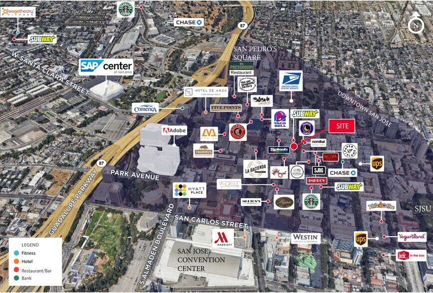 More Photos Of 41-43 S 1st St, San Jose Storefront Retail Office For Sale