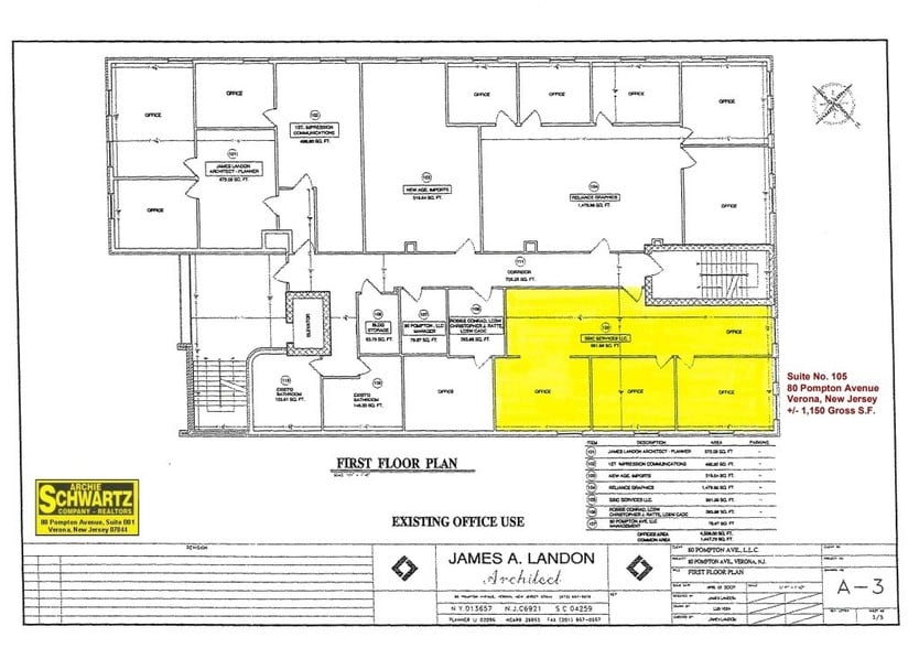 More Photos Of 80 Pompton Ave, Verona Office For Lease