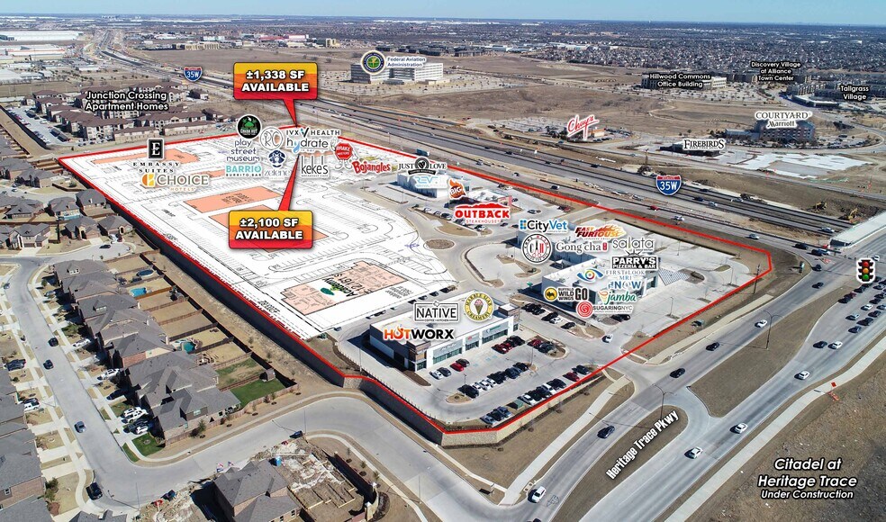 More Photos Of NWC Heritage Trace Pkwy & I-35W, Fort Worth Unknown For Lease