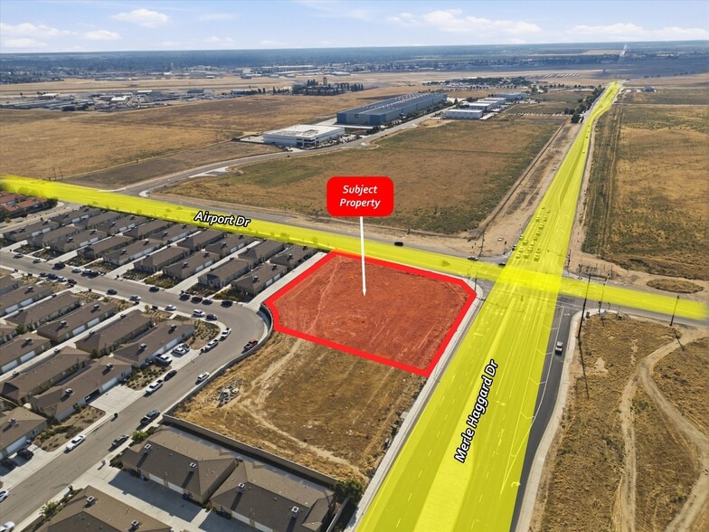 Primary Photo Of Merle Haggard Dr and Airport Dr, Bakersfield Land For Sale