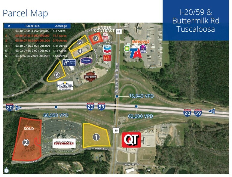 More Photos Of Interstate 20/59 @ Buttermilk Road, Cottondale Land For Sale