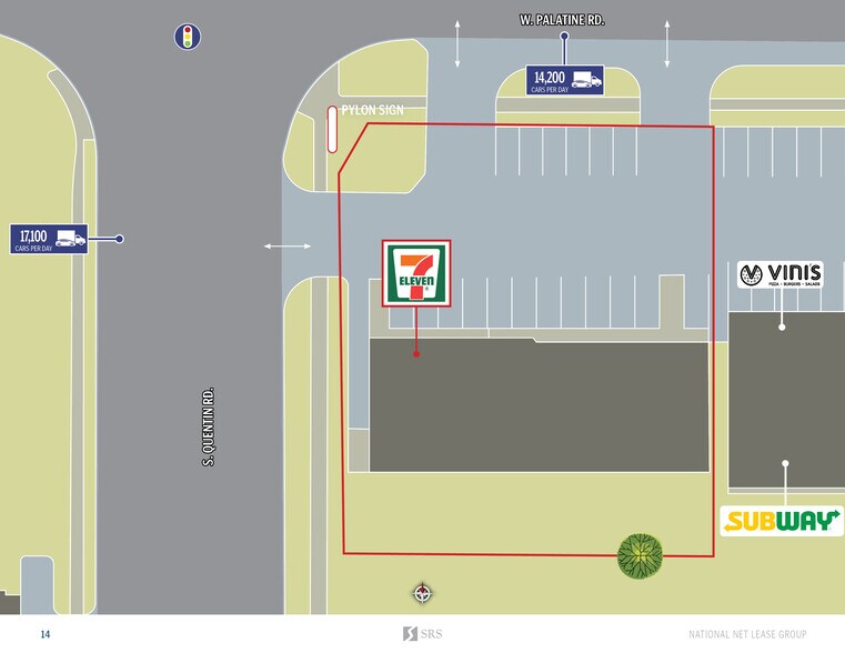 More Photos Of 737-753 W Palatine Rd, Palatine Convenience Store For Sale