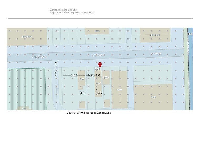 More Photos Of 2421 W 21st Plz, Chicago Land For Sale