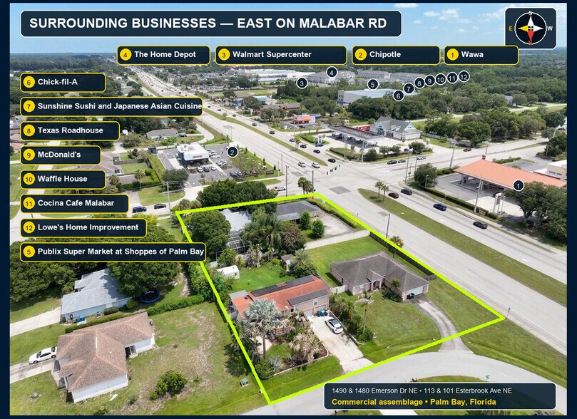 More Photos Of 1490 Emerson Dr Ne, Palm Bay Office Residential For Sale