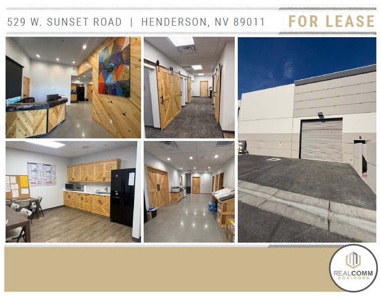 More Photos Of 529 W Sunset Rd, Henderson Distribution For Lease
