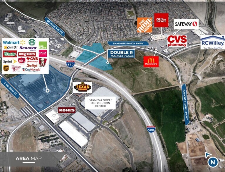 More Photos Of Damonte Ranch Parkway & Double R Blvd, Reno Storefront For Lease