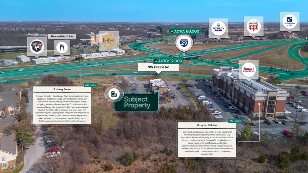 More Photos Of 9800 NW Prairie View Rd, Kansas City General Retail For Sale