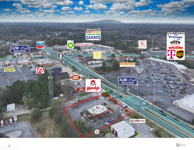 More Photos Of 1235 S Hairston Rd, Stone Mountain Fast Food For Sale