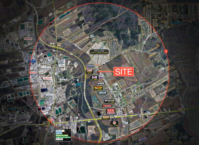 More Photos Of SWQ FM 565 & Eagle Dr, Mont Belvieu Land For Lease