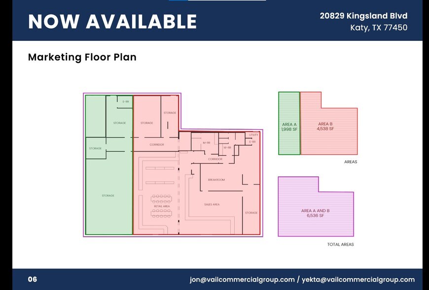 More Photos Of 20829 Kingsland Blvd, Katy Storefront Retail Office For Lease