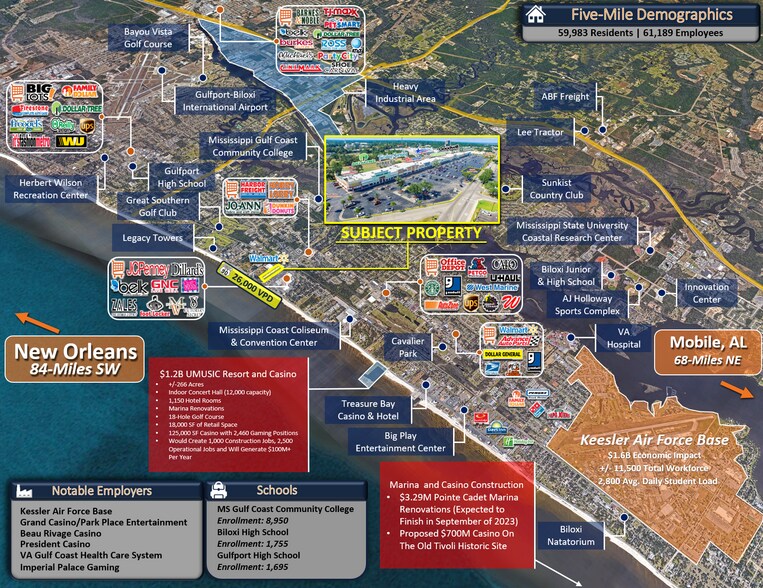 More Photos Of 2650 Beach Blvd, Biloxi Storefront For Sale