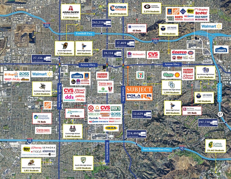 More Photos Of 1010 E Arrow Hwy, Covina Freestanding For Sale