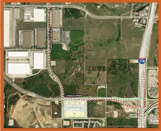 More Photos Of Intermodal Pky & Haslet Pky, Haslet Unknown For Lease