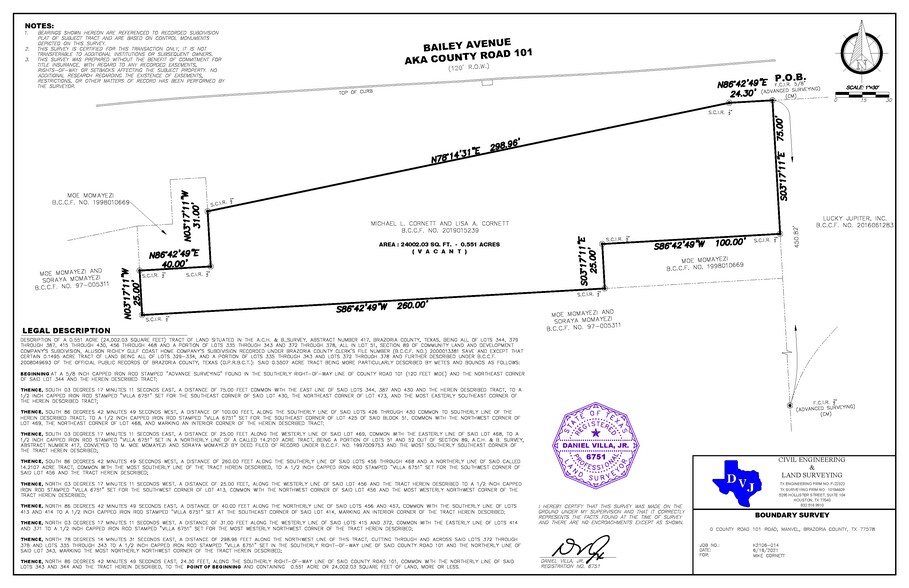 More Photos Of 0 Bailey, Manvel Land For Sale