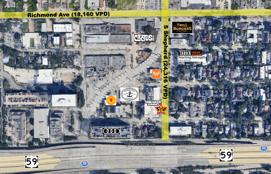 More Photos Of 3814-3822 S Shepherd Dr, Houston Storefront Retail Office For Lease