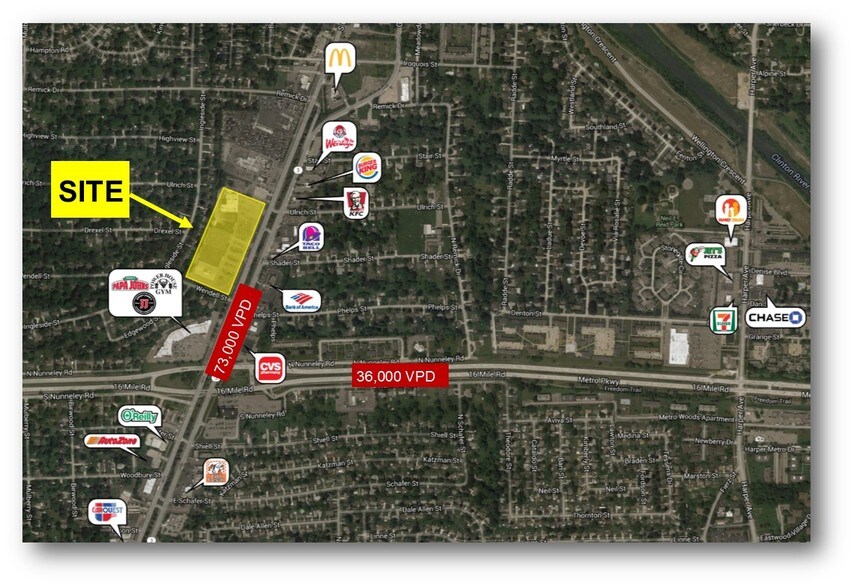 More Photos Of 37561-37661 S Gratiot Ave, Clinton Township Storefront For Sale