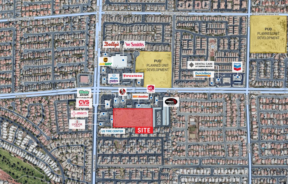 Primary Photo Of 4655 W Ann Rd, North Las Vegas Land For Sale