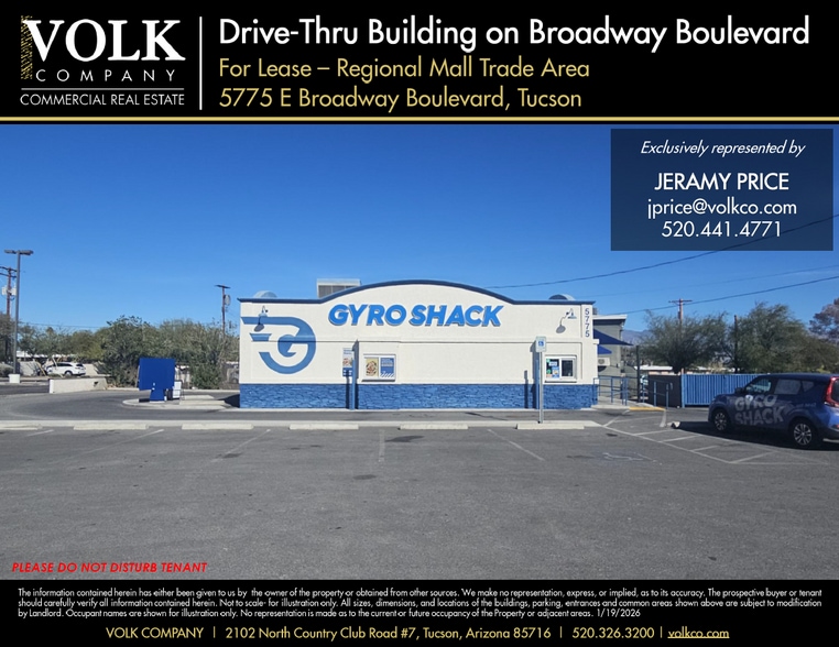 Primary Photo Of 5775 E Broadway Blvd, Tucson Fast Food For Lease